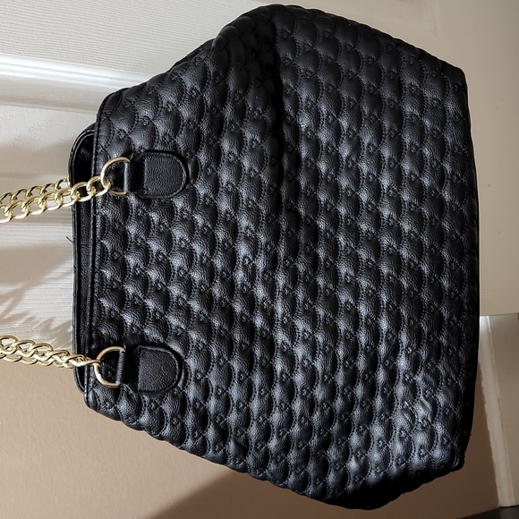 Betsey Johnson heart purse with lady bug charm - Picture 5 of 9